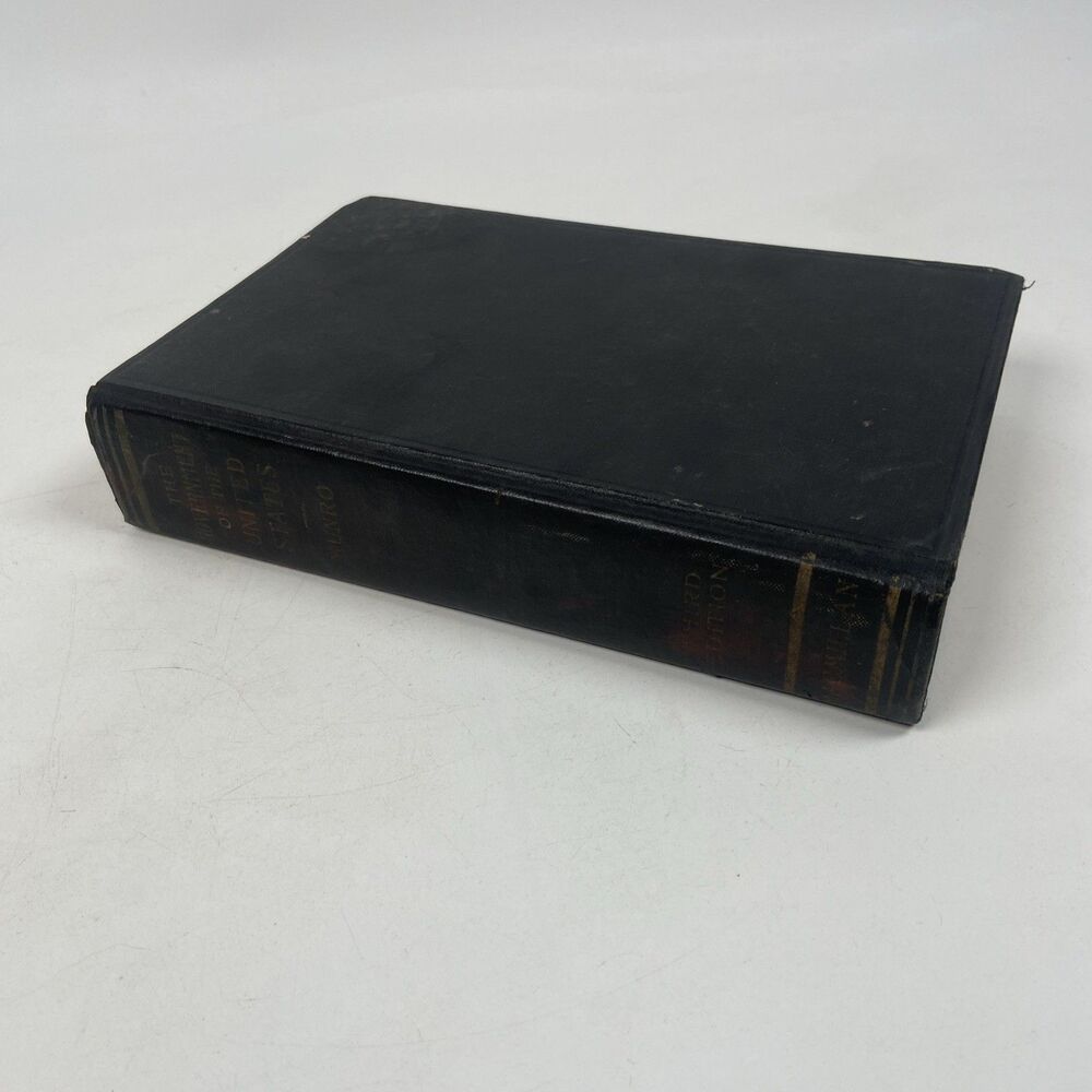 1931 The Government of the United States William Bennett Munro 3rd Edition